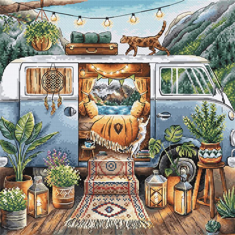 Home is where we park it (AVA Stitch)