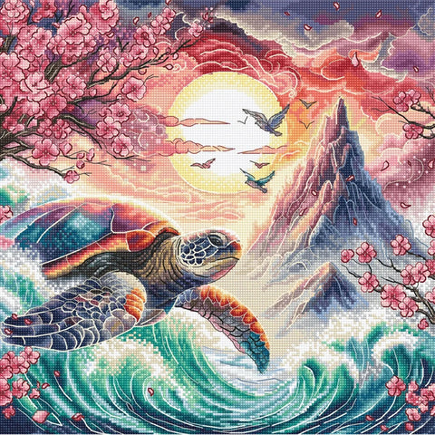 Turtle of the Rising Sun, The (AVA Stitch)