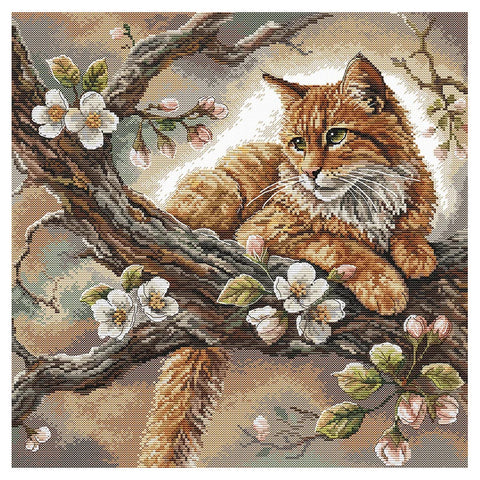 Cat on the Apple Tree, The (AVA Stitch)
