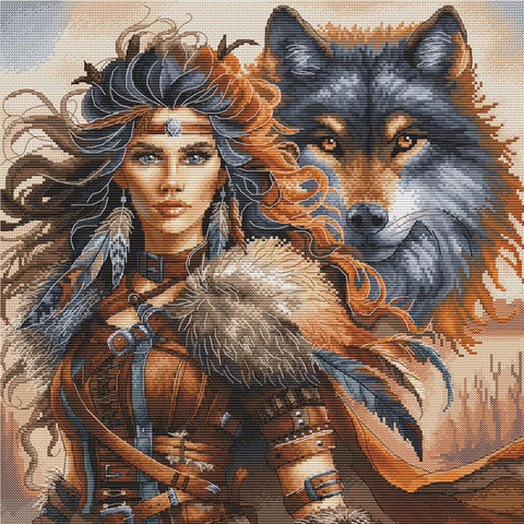 Warrior and the Wolf, The (AVA Stitch)