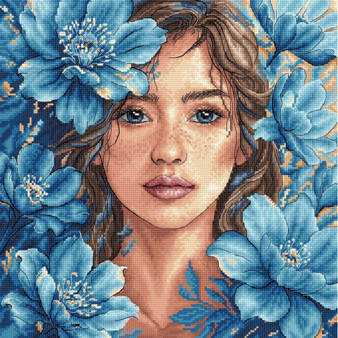 Blue Gaze (AVA Stitch)