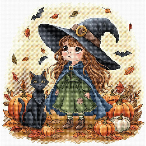 Little Autumn Witch (AVA Stitch)