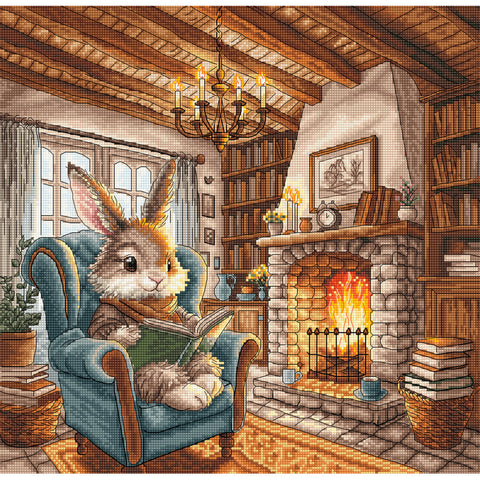 Afternoon of Reading (AVA Stitch)