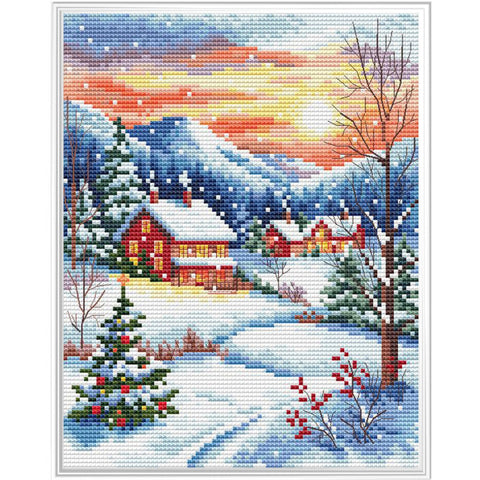 Snowy Village (Collection D Art)