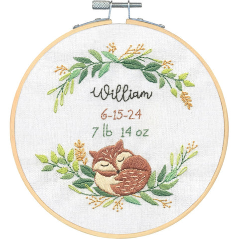 Fox Birth Record (Dimensions)