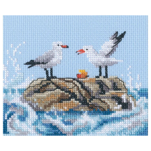 Seagulls on Rock (RTO)