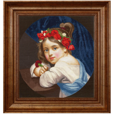 A Girl in a Poppy Wreath... (Golden Fleece)