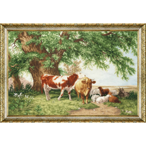 Herd Under the Trees (Golden Fleece)
