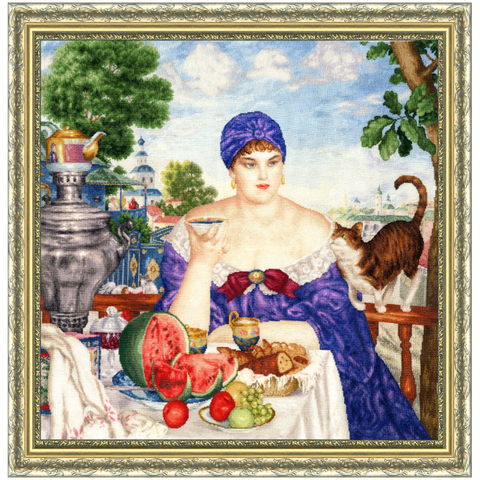 Merchant Woman at Tea, A (Golden Fleece)