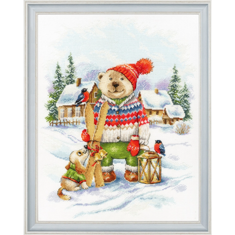 Funny Skier (Golden Fleece)