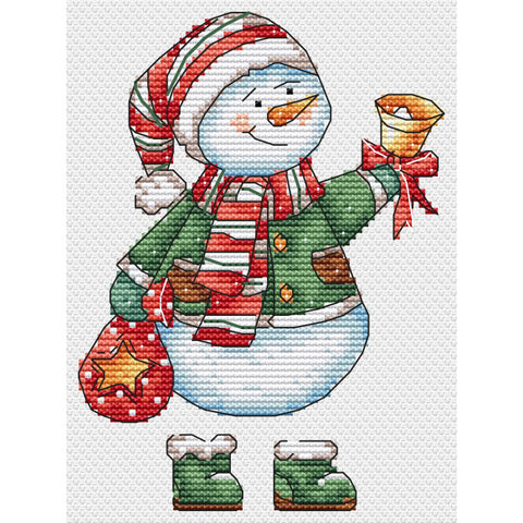 Snowman with Bell (Andriana)
