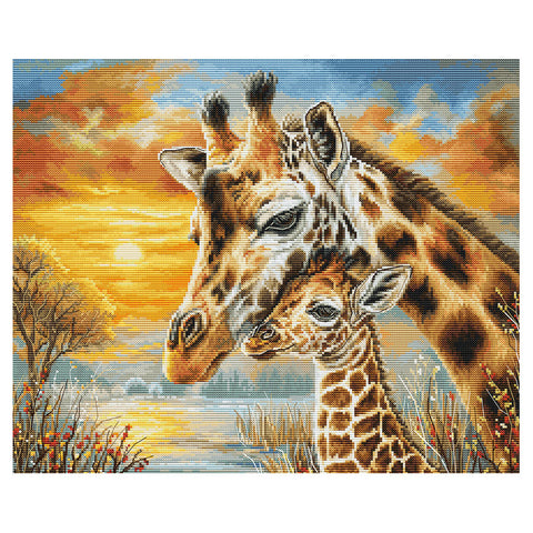 Giraffe Cuddle (Luca-S)
