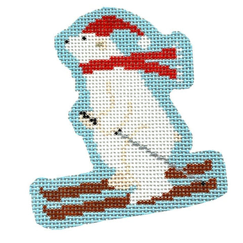 Skiing Polar Bear (The Salty Stitcher)