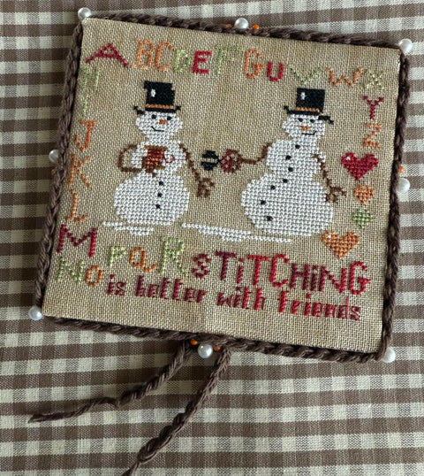 Stitching Snowmen (Romys Creations)