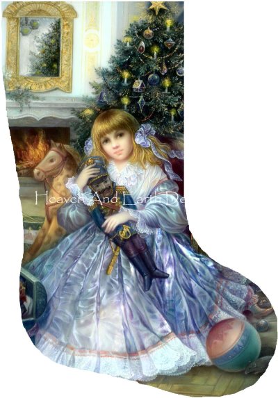 Stocking Nutcracker Flipped ( Nadia Strelkina)