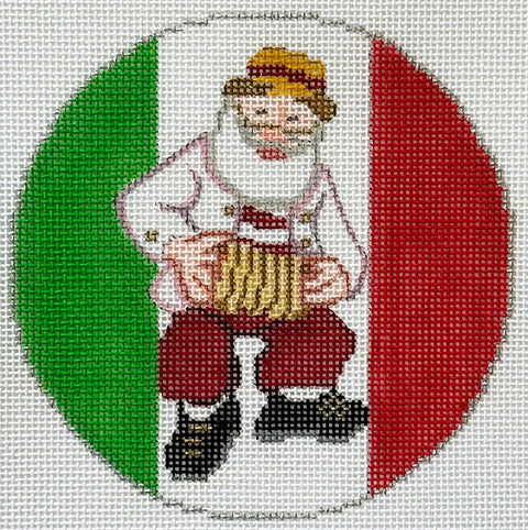 Santa Ornament - Italy (PLD Designs)