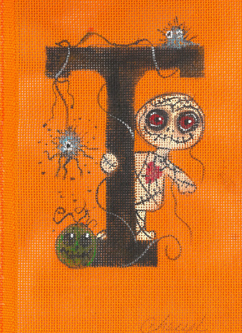 Halloween Alphabet - T (Cheryl & Annie)