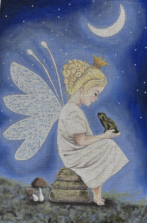 Fairy Princess and Frog, The (Oasis Needlepoint)
