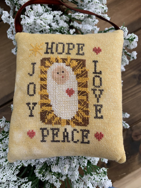 Baby in the Manger (Needle Bling Designs)