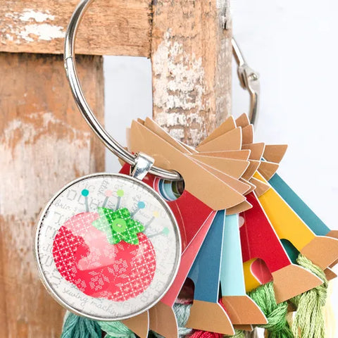 Tomato Pincushion Thread Bling (Its Sew Emma)