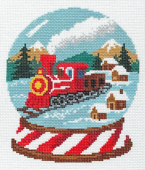 Snow Globe - All Aboard the Merry (Ashley Evans Designs)