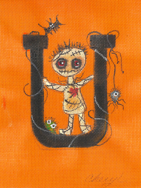 Halloween Alphabet - U (Cheryl & Annie)