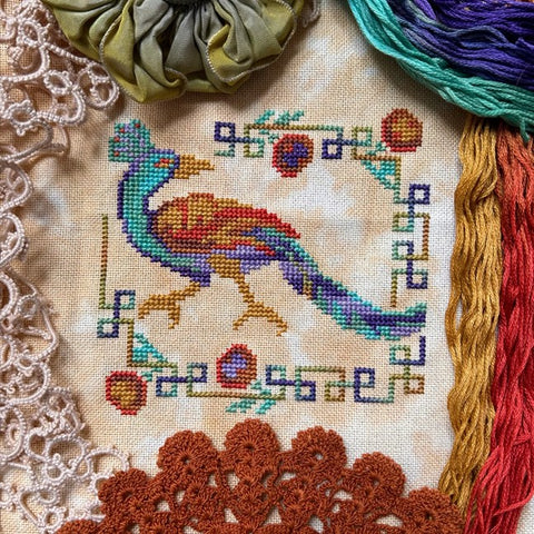 Hera's Peacock (Bendy Stitchy Designs)