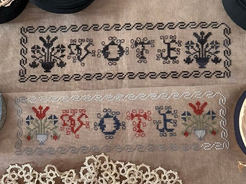 Vote Drum (Bendy Stitchy Designs)