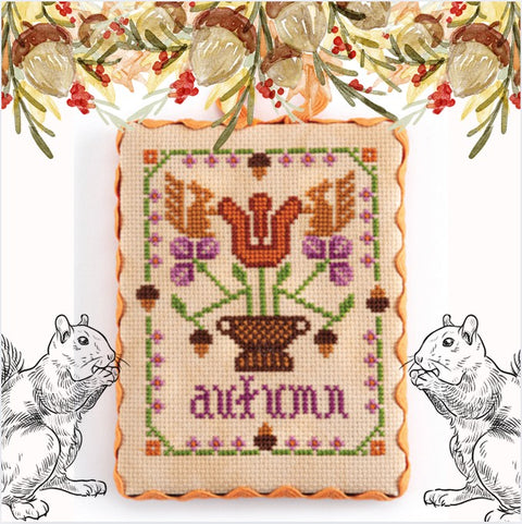 Autumn Acorns (Bendy Stitchy Designs)