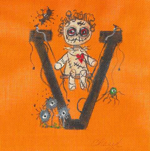 Halloween Alphabet - V (Cheryl & Annie)