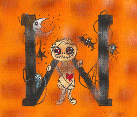 Halloween Alphabet - W (Cheryl & Annie)