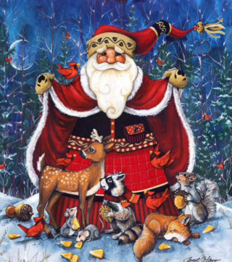 Woodland Santa (Oasis Needlepoint)