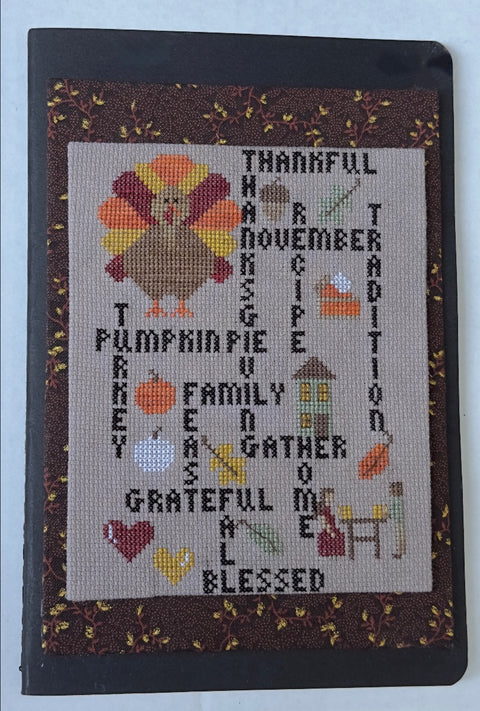 Words to Live By Thanksgiving Edition (SamBrie Stitches Designs)