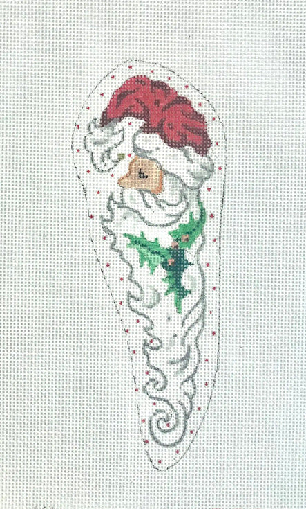 Santa w/Holly - Red Dots (MM Designs)