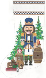 Bourbon Barren Nutcracker Stocking (Meredith Collection)