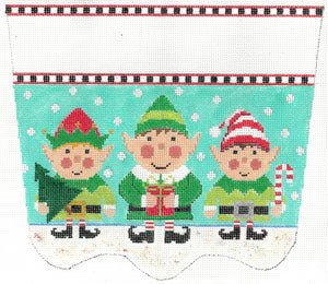 Stocking Cuff - Elf Friends (Meredith Collection)