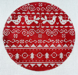 Sweater Weather Red/White Birds (Meredith Collection)