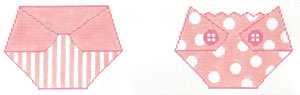 Gift Card Holder - Girl Baby Pink Diaper (Meredith Collection)
