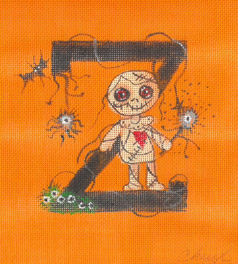Halloween Alphabet - Z (Cheryl & Annie)