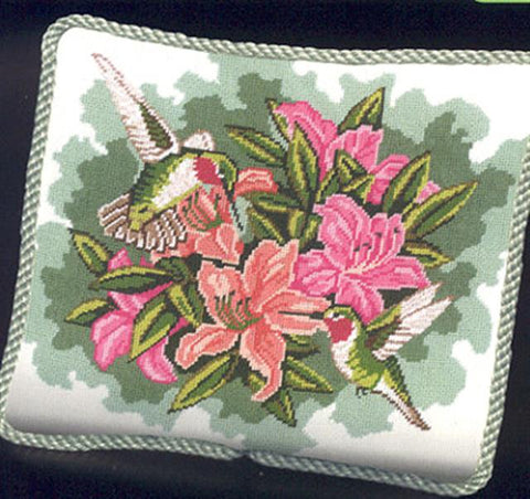 Hummingbirds & Lilies
