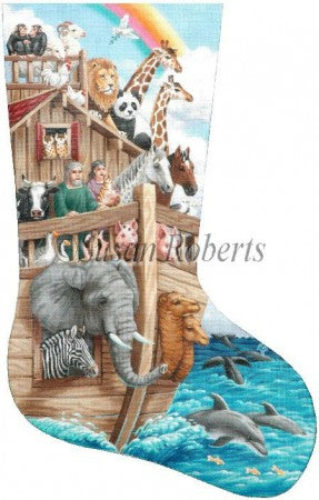 Noah's Ark Stocking
