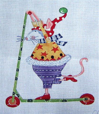 Mouse on Scooter