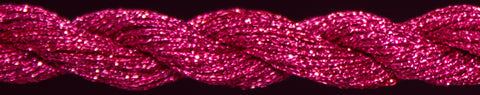 910795 Magenta - Braid #12 Overdyed Metallic