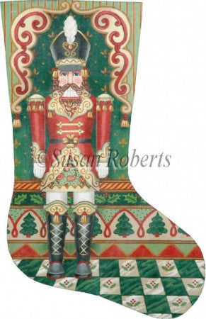 Nutcracker Christmas Stocking - 18ct