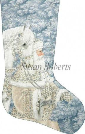 Enchanted Santa Stocking
