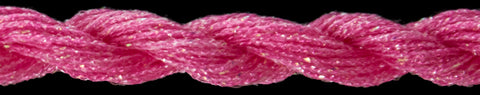 710985 Pink Rose - Braid #8 Overdyed Metallic