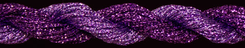 911307 Purple Shimmer - Braid #12 Overdyed Metallic