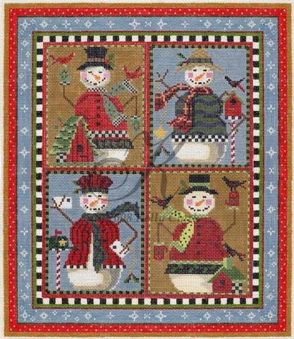 Lot's O' Snowmen - 13 Mesh
