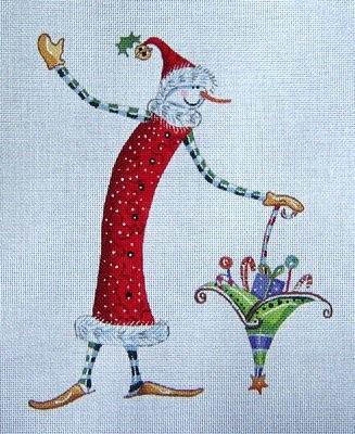 Santa Snowman