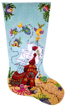 Fun Fish, Sunken Ship Stocking